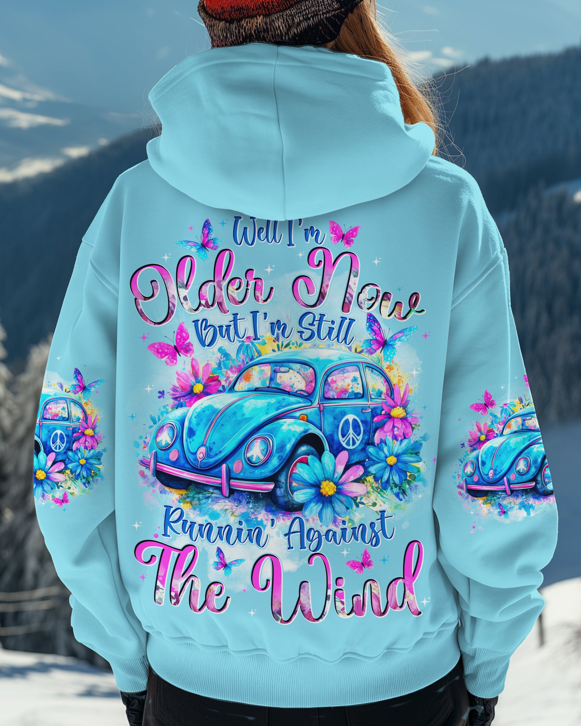RUNNING AGAINST THE WIND ALL OVER PRINT - TYTD3012243