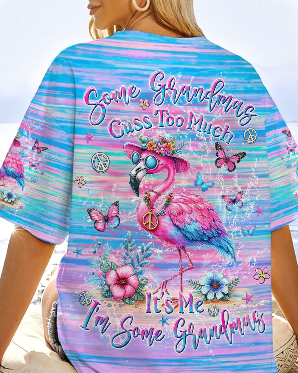 SOME GRANDMAS CUSS TOO MUCH ALL OVER PRINT - YHKD2905242