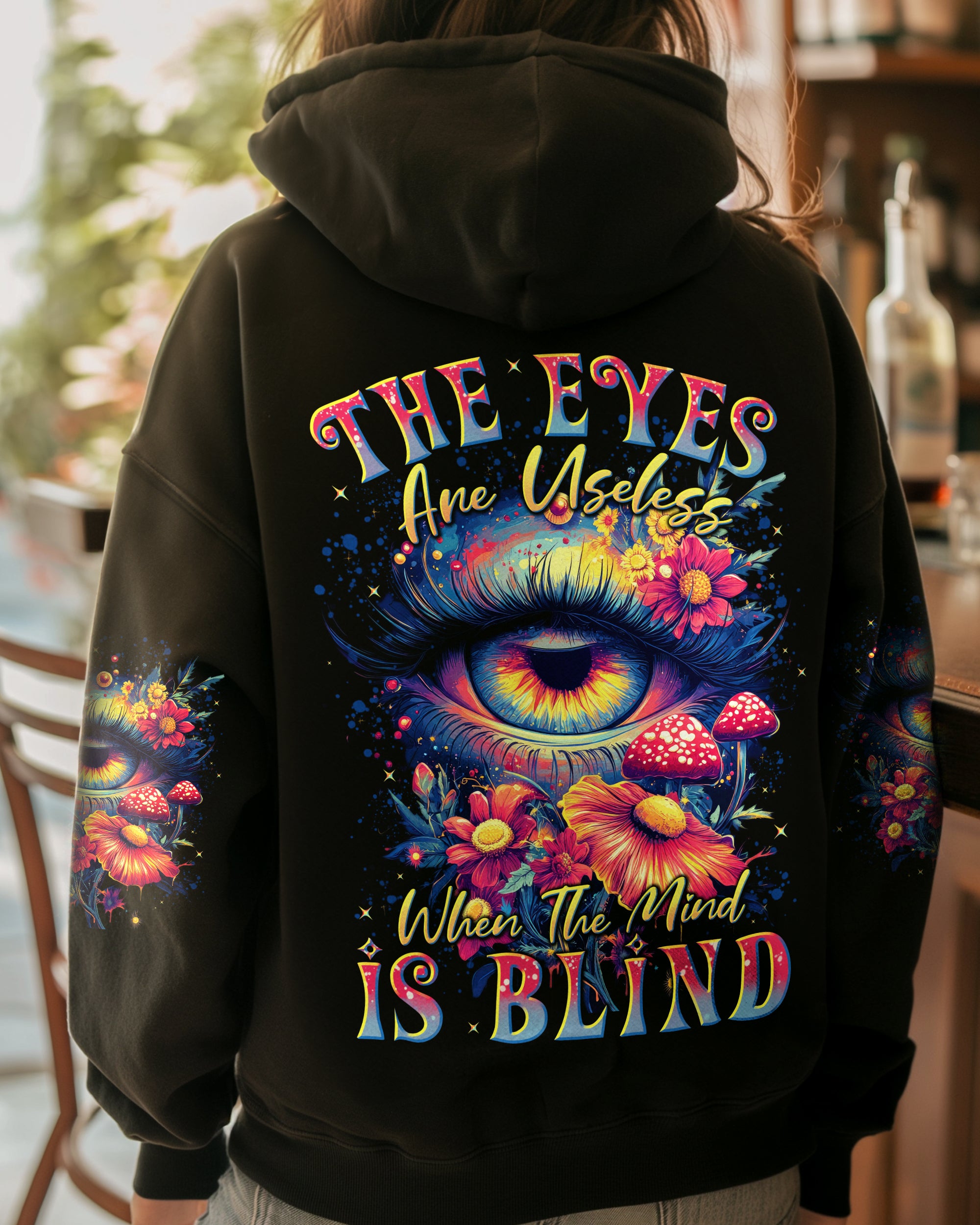 THE EYES ARE USELESS WHEN THE MIND IS BLIND ALL OVER PRINT - TYTD2509241