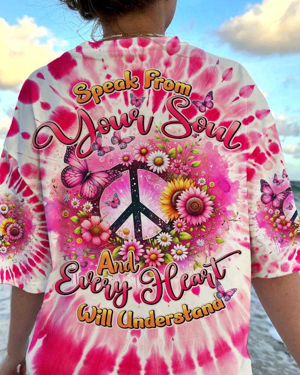 SPEAK FROM YOUR SOUL TIE DYE ALL OVER PRINT - TYHI3005241