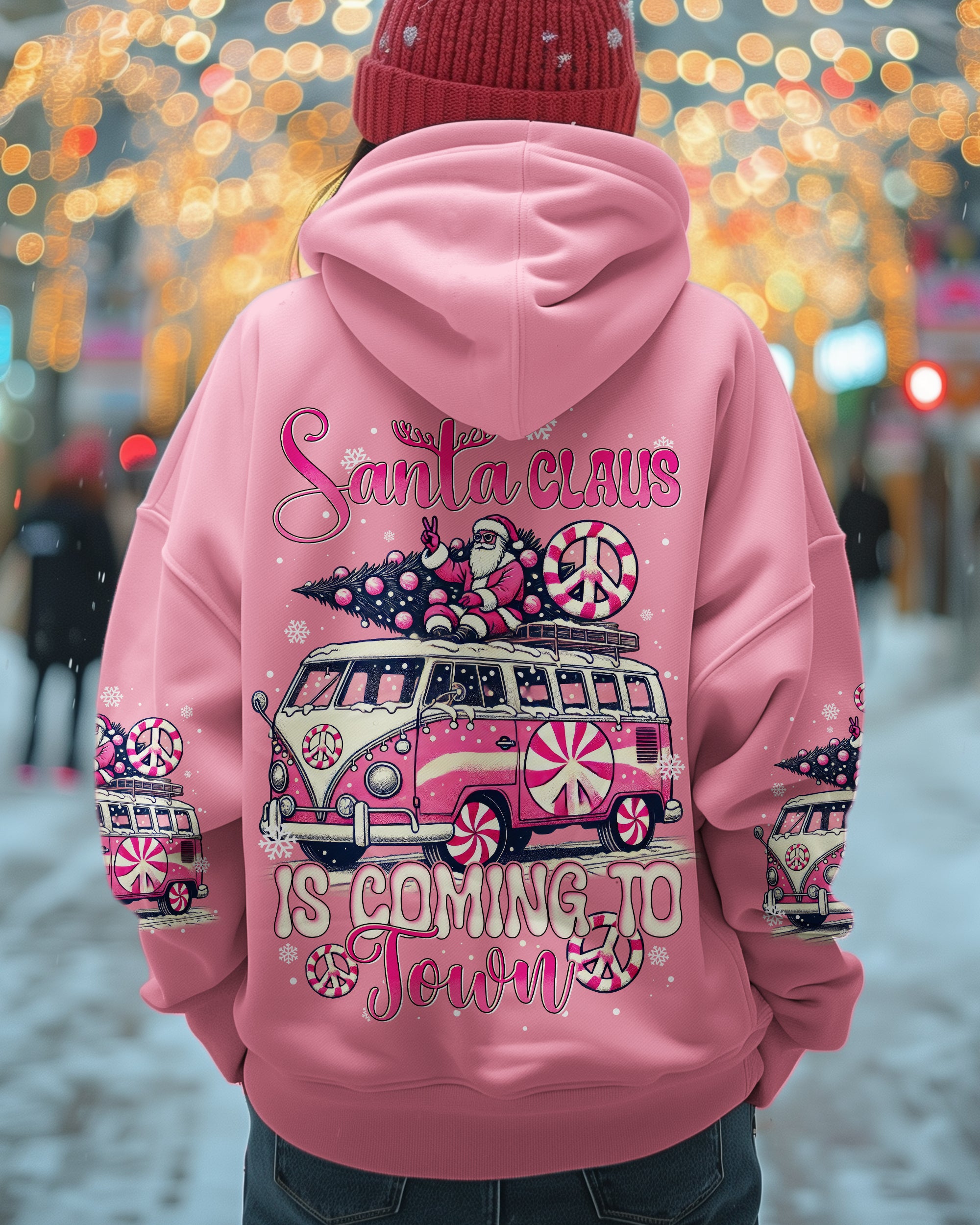 SANTA CLAUS IS COMING CHRISTMAS ALL OVER PRINT - TYTD2310242
