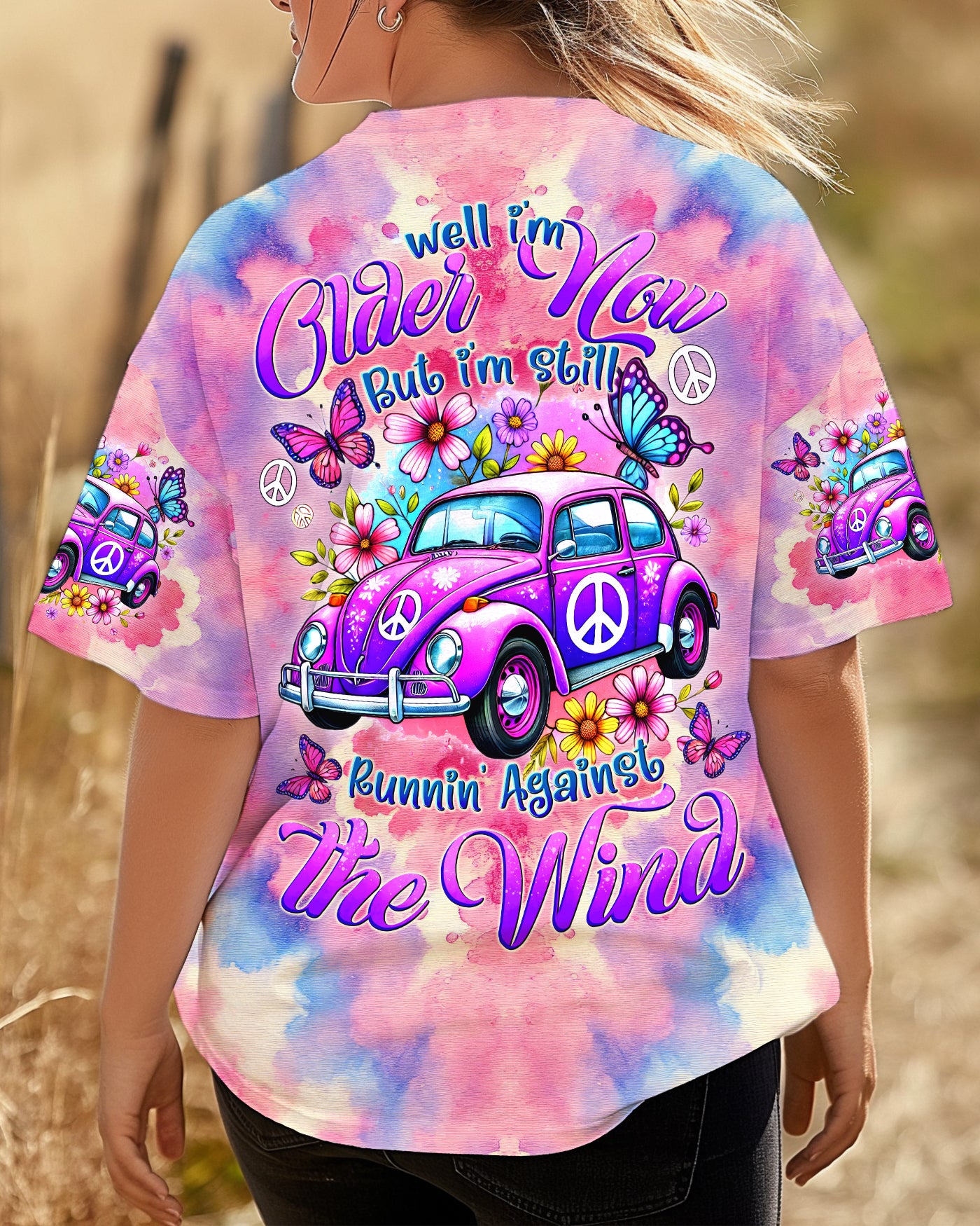 RUNNING AGAINST THE WIND ALL OVER PRINT - TYTD1003251