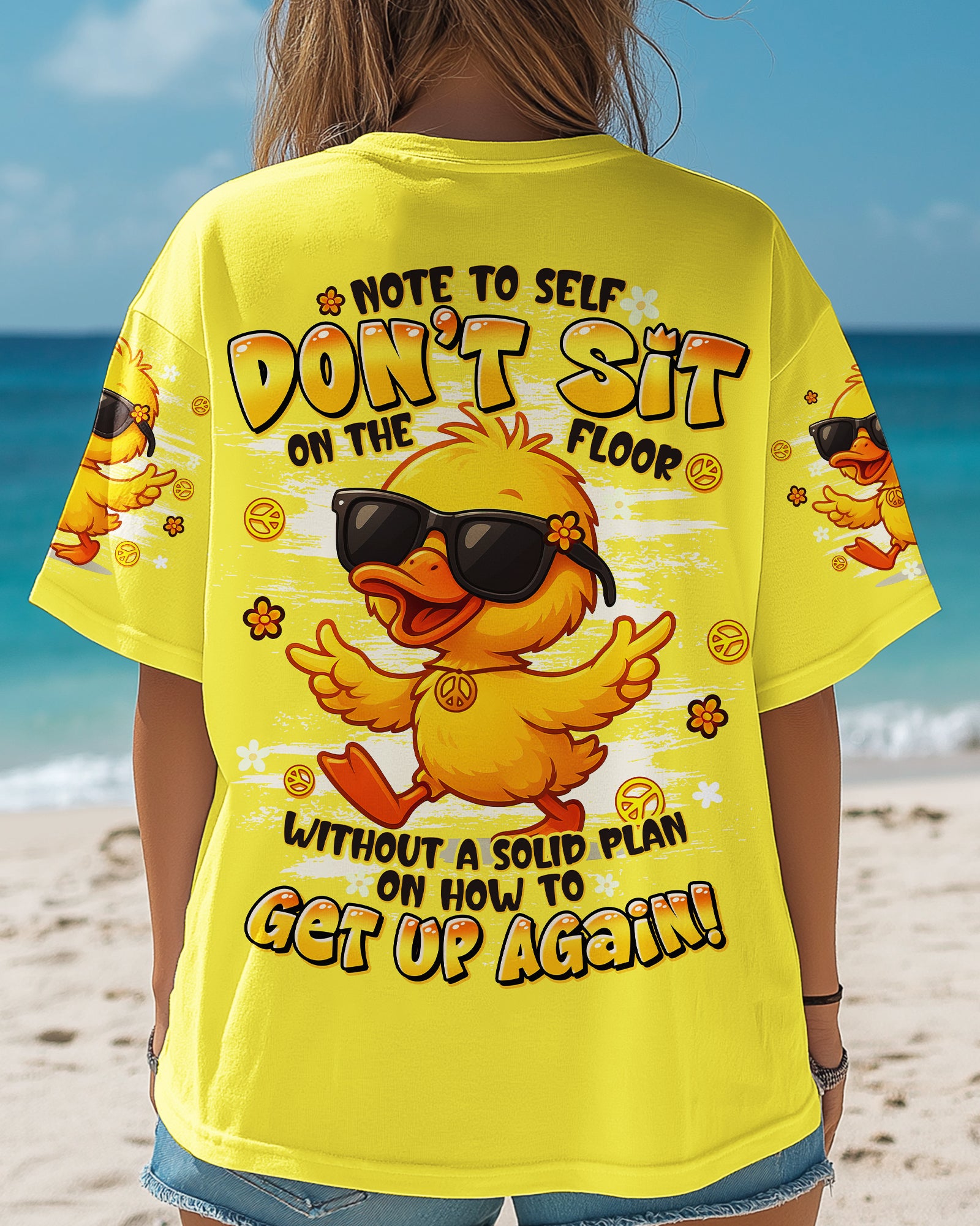 NOTE TO SELF DUCK ALL OVER PRINT - TYTD0909251
