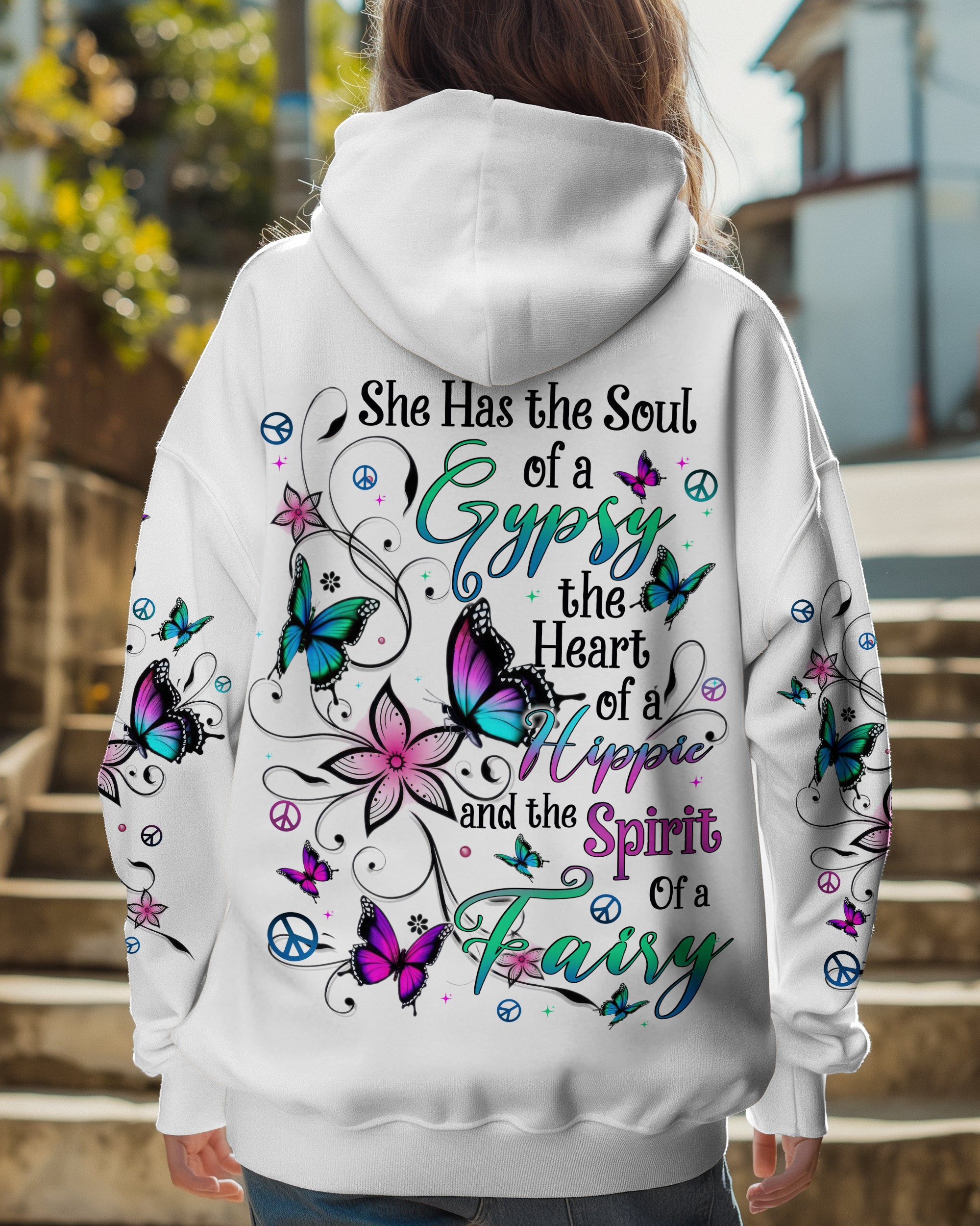 SPIRIT OF A FAIRY BUTTERFLIES ALL OVER PRINT - TYTD0211242