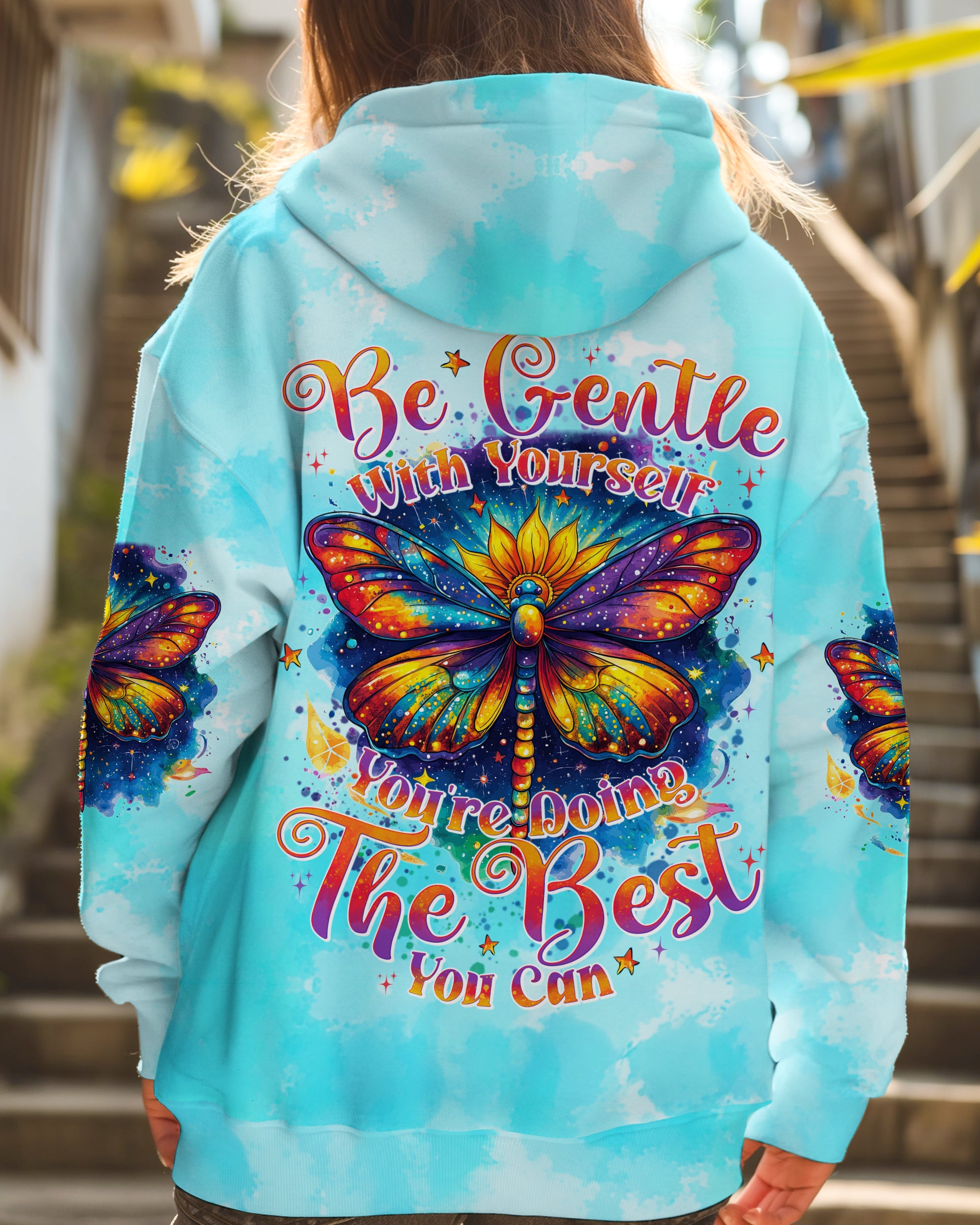 BE GENTLE WITH YOURSELF ALL OVER PRINT - TYTD2908242