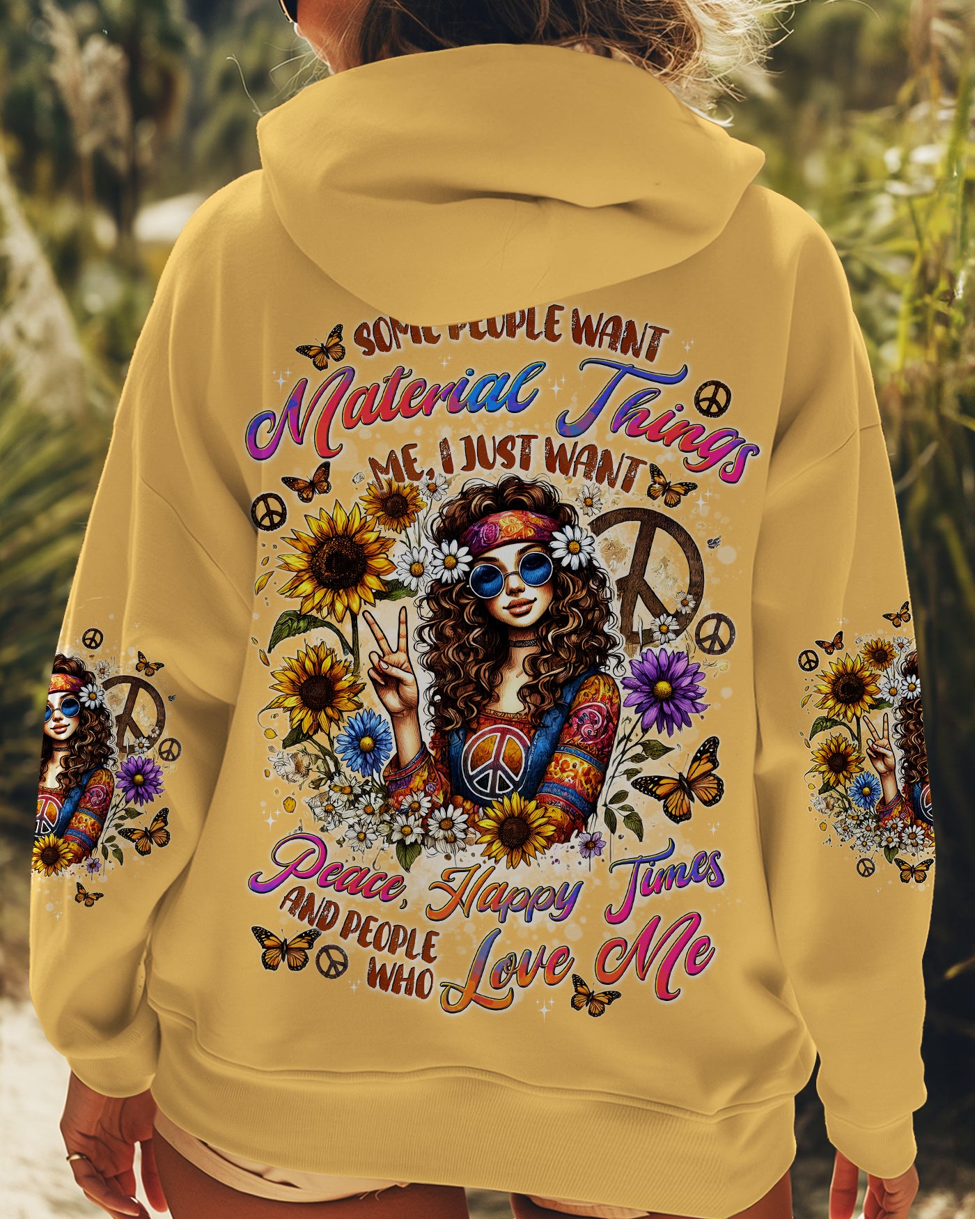 I JUST WANT PEACE ALL OVER PRINT - TYTD0908244