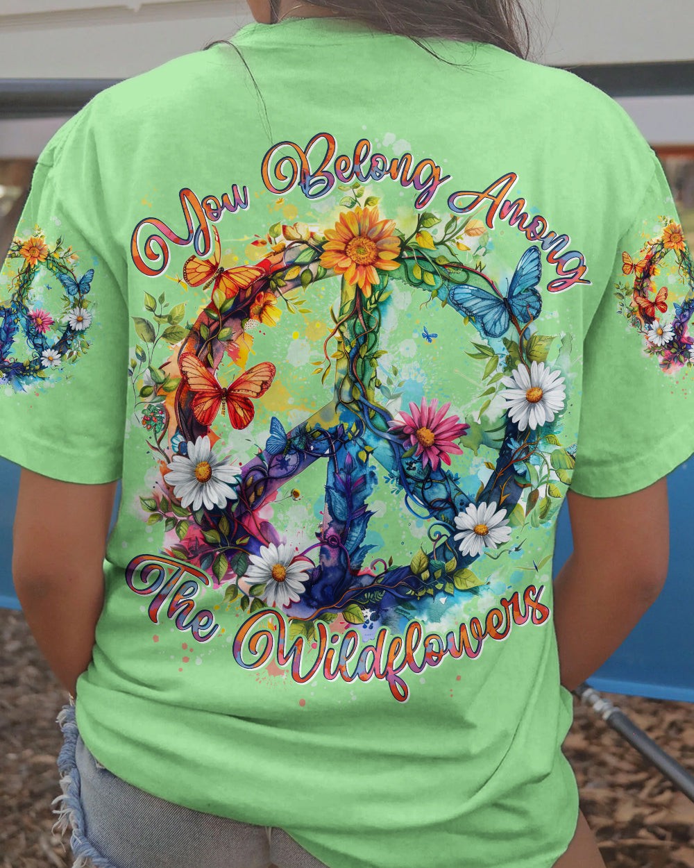 YOU BELONG AMONG THE WILDFLOWERS ALL OVER PRINT - TYTD0905242
