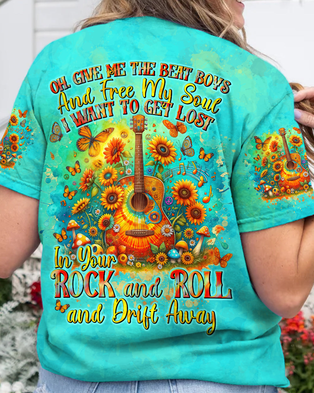 I WANT TO GET LOST IN YOUR ROCK AND ROLL GUITAR ALL OVER PRINT - TYTD2105242