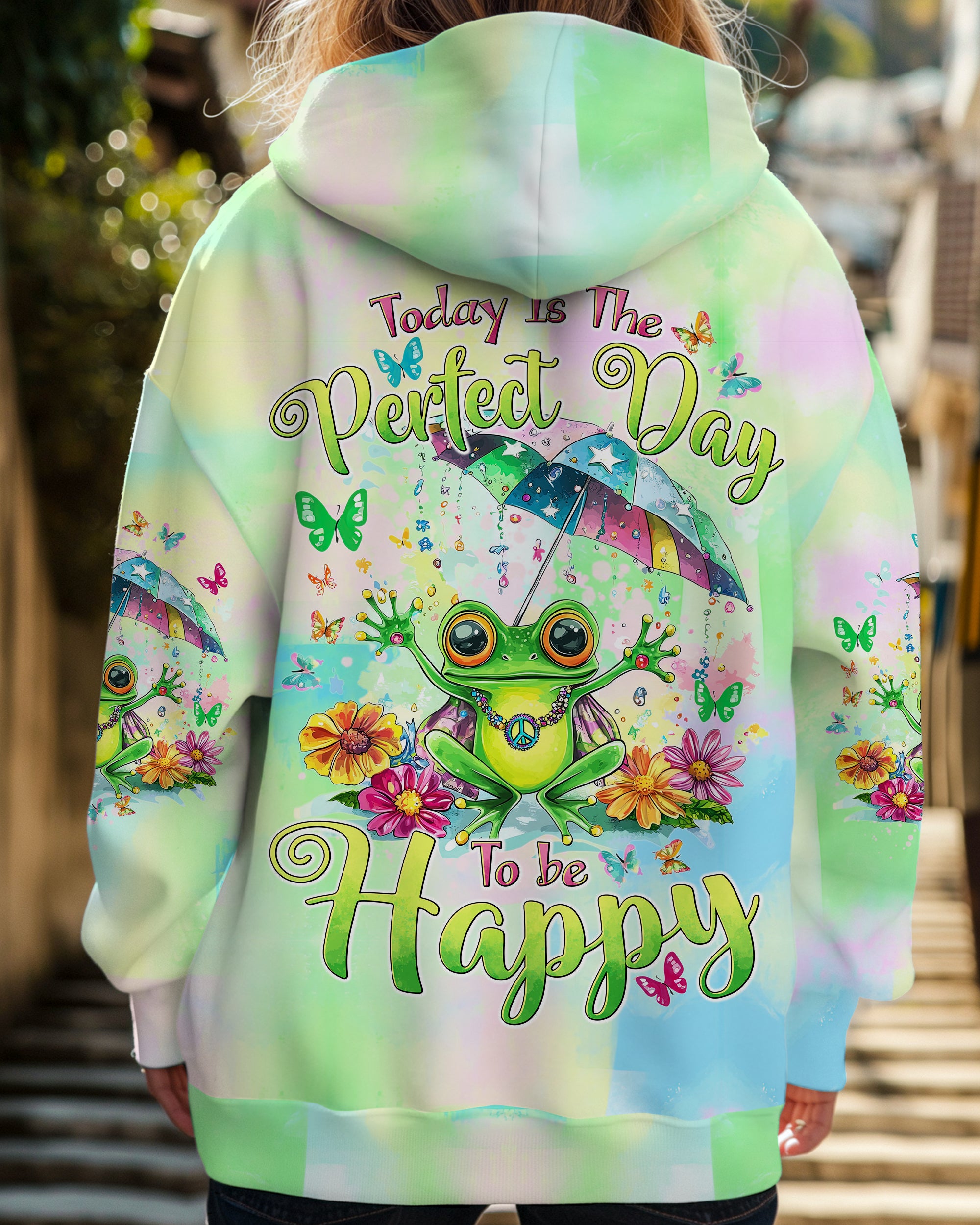 THE PERFECT DAY TO BE HAPPY ALL OVER PRINT - TYTD0409241