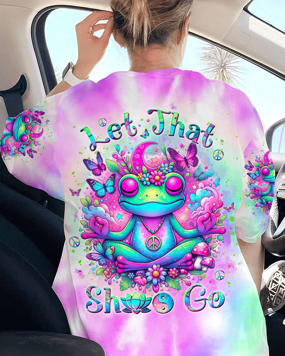 LET THAT S GO FROG ALL OVER PRINT - YHKD1904244