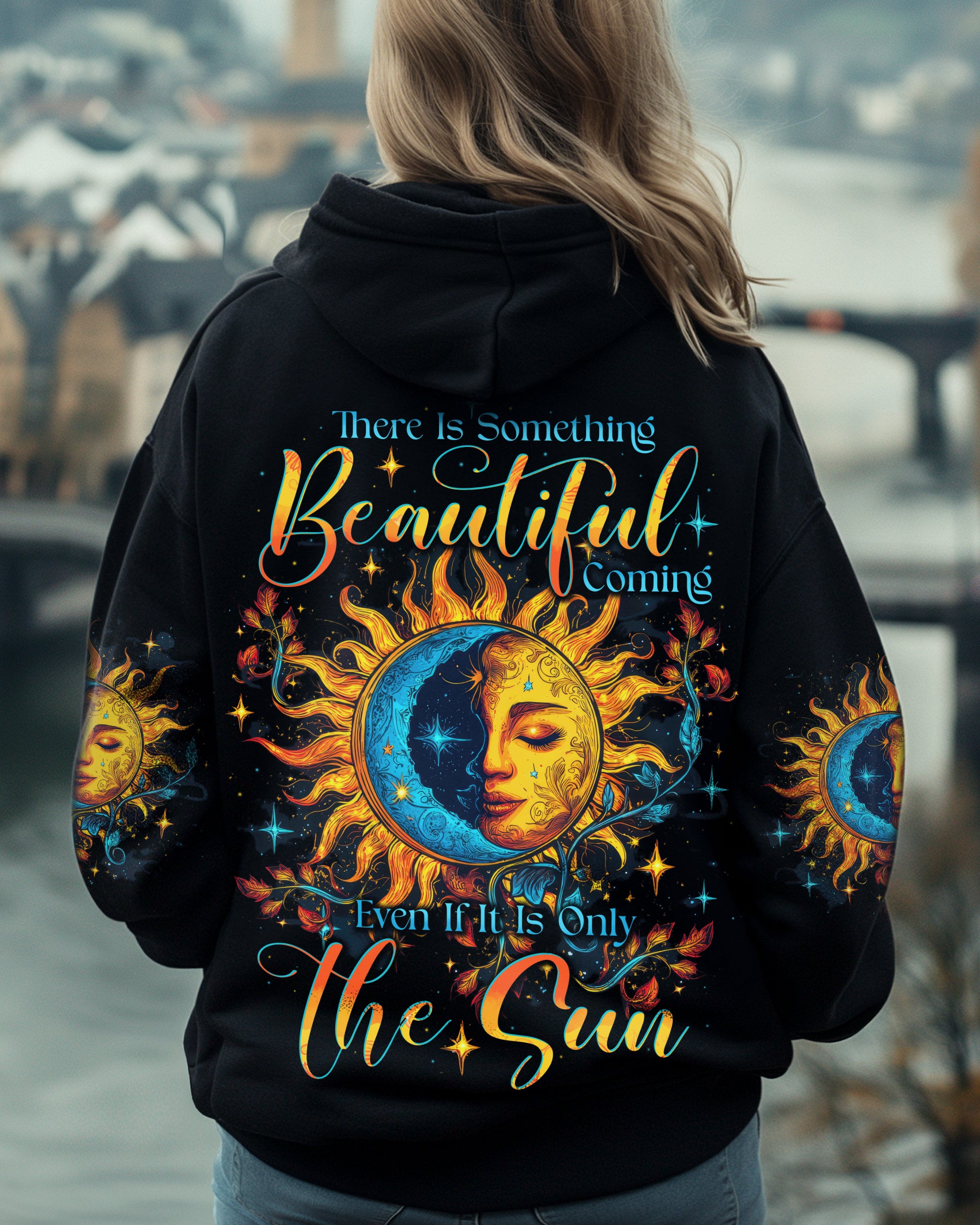 THERE IS SOMETHING BEAUTIFUL IS COMING ALL OVER PRINT - TYTD1112243