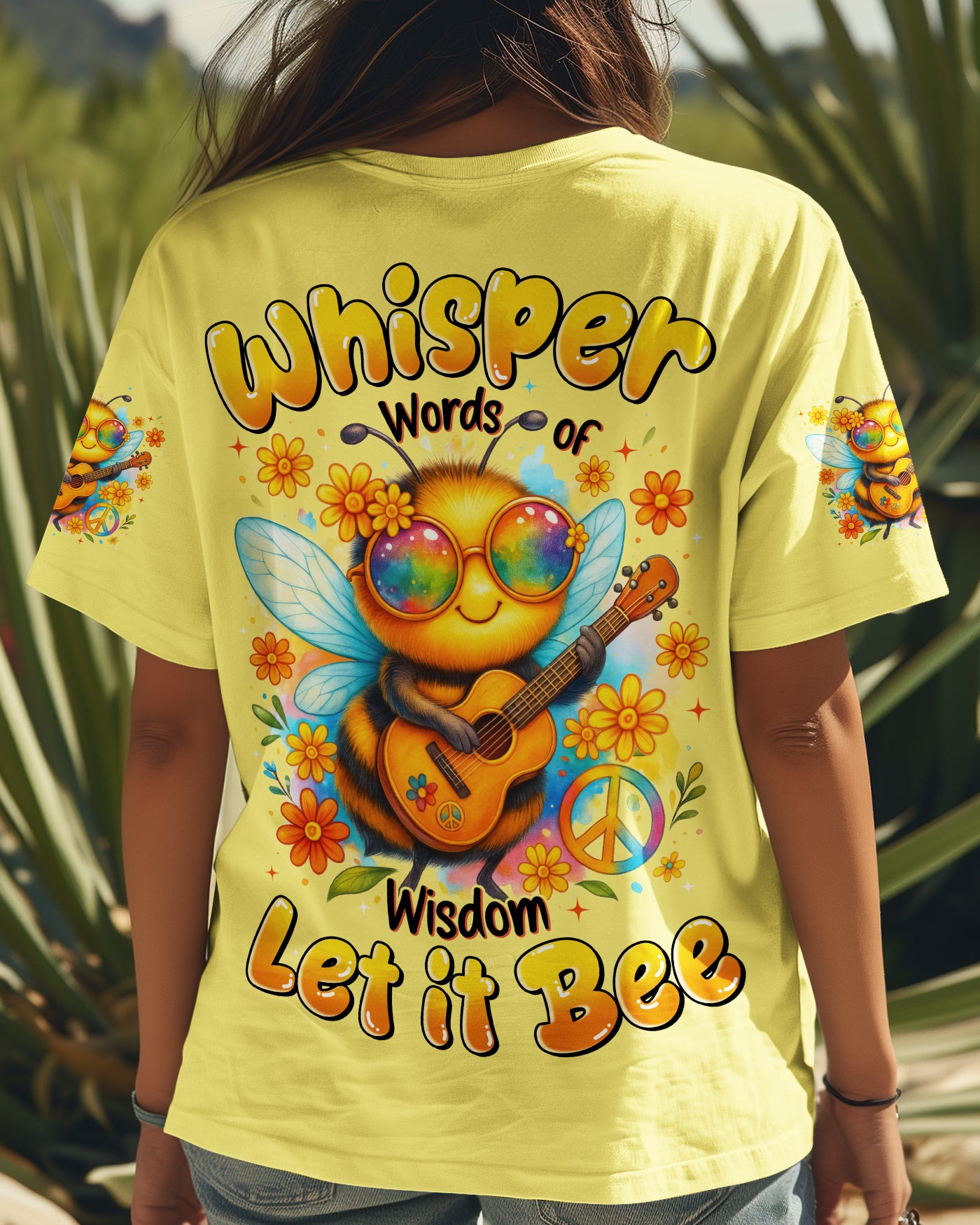 WHISPER WORDS OF WISDOM LET IT BEE ALL OVER PRINT - TYTD0207253