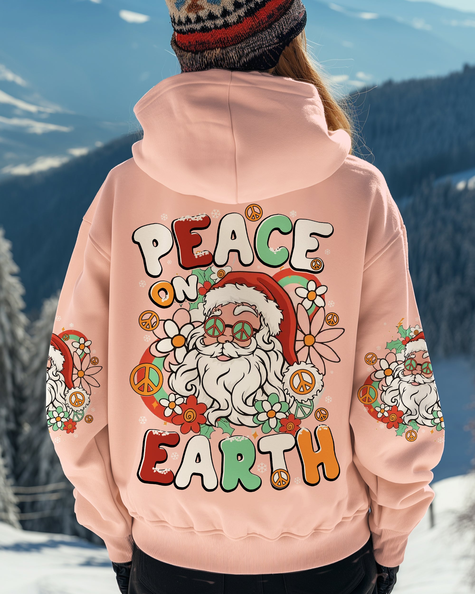 PEACE ON EARTH CHRISTMAS ALL OVER PRINT - TYTD1810241