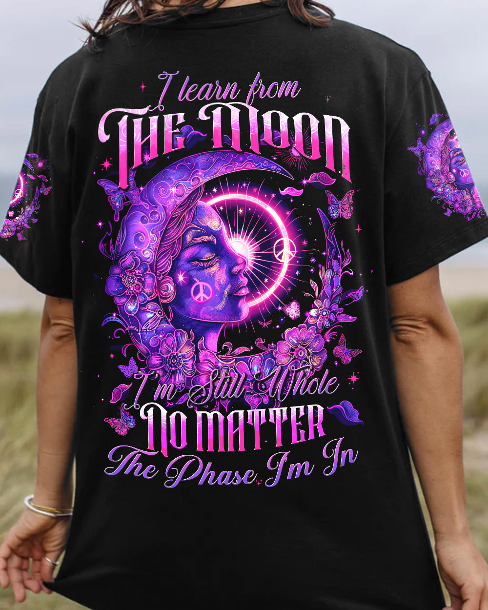 I LEARNED FROM THE MOON ALL OVER PRINT - TYTD0203244