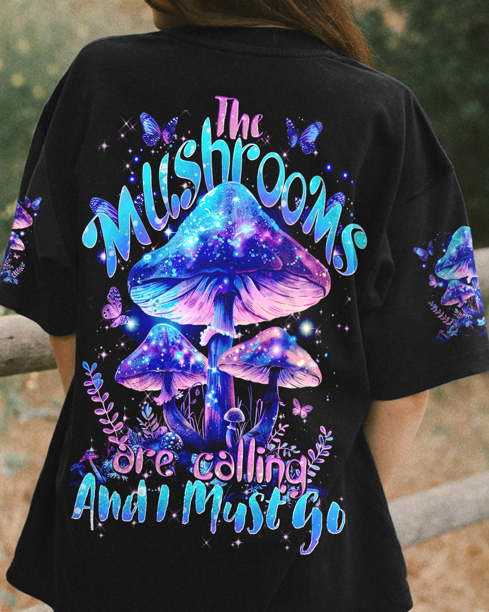 THE MUSHROOMS ARE CALLING ALL OVER PRINT - TYTD1803242