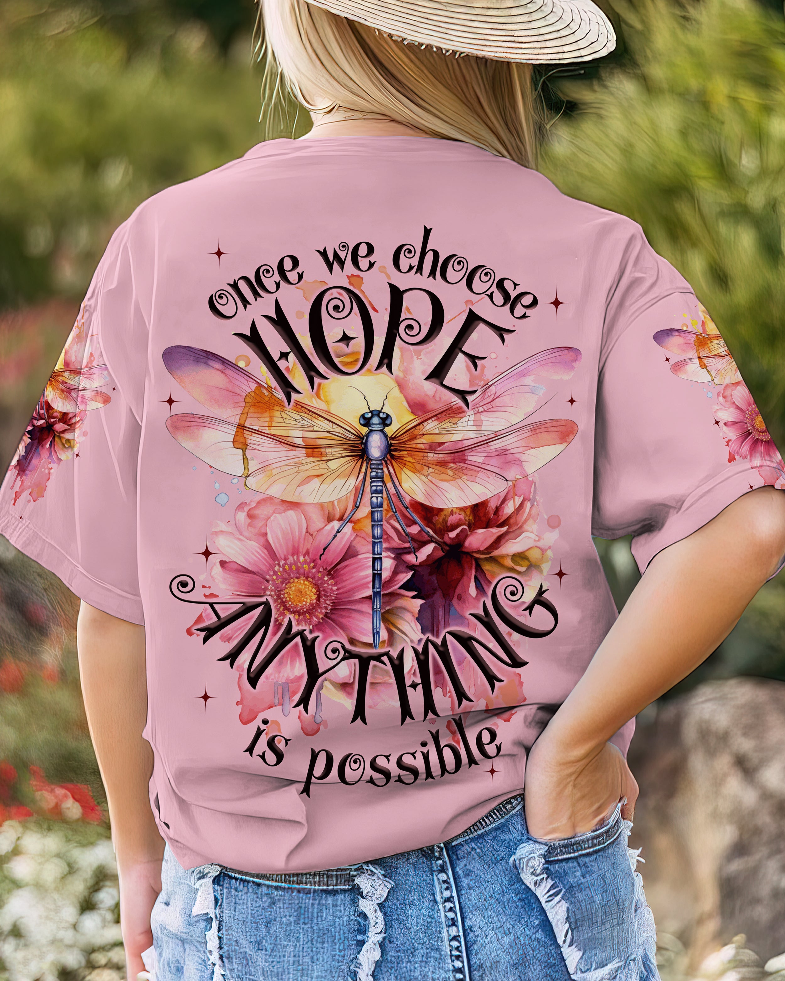 ANYTHING IS POSSIBLE DRAGONFLY ALL OVER PRINT - TYQY0605231