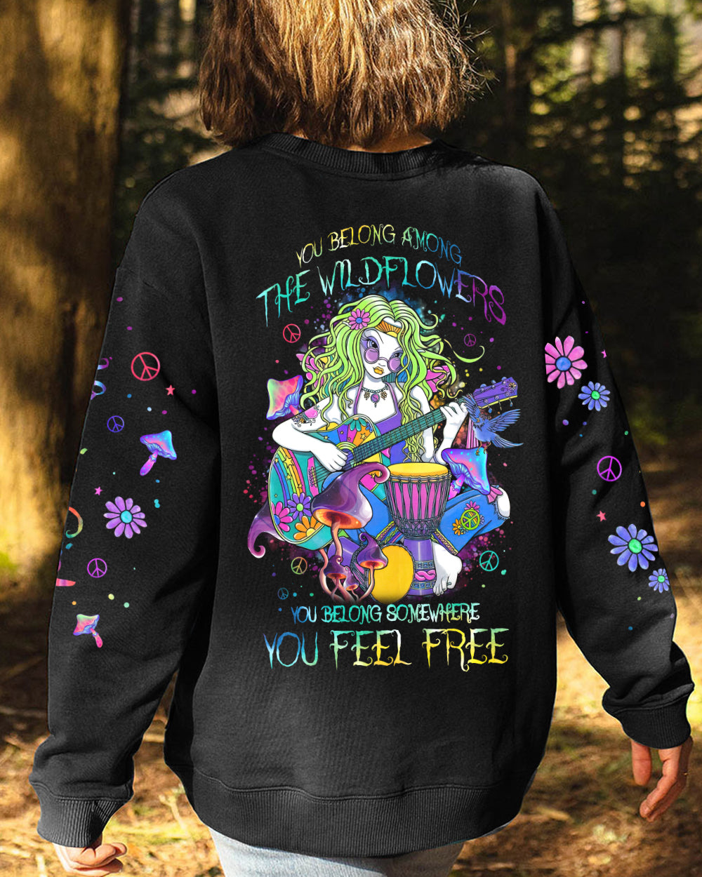 YOU BELONG AMONG THE WILDFLOWERS ALL OVER PRINT - TL0402232