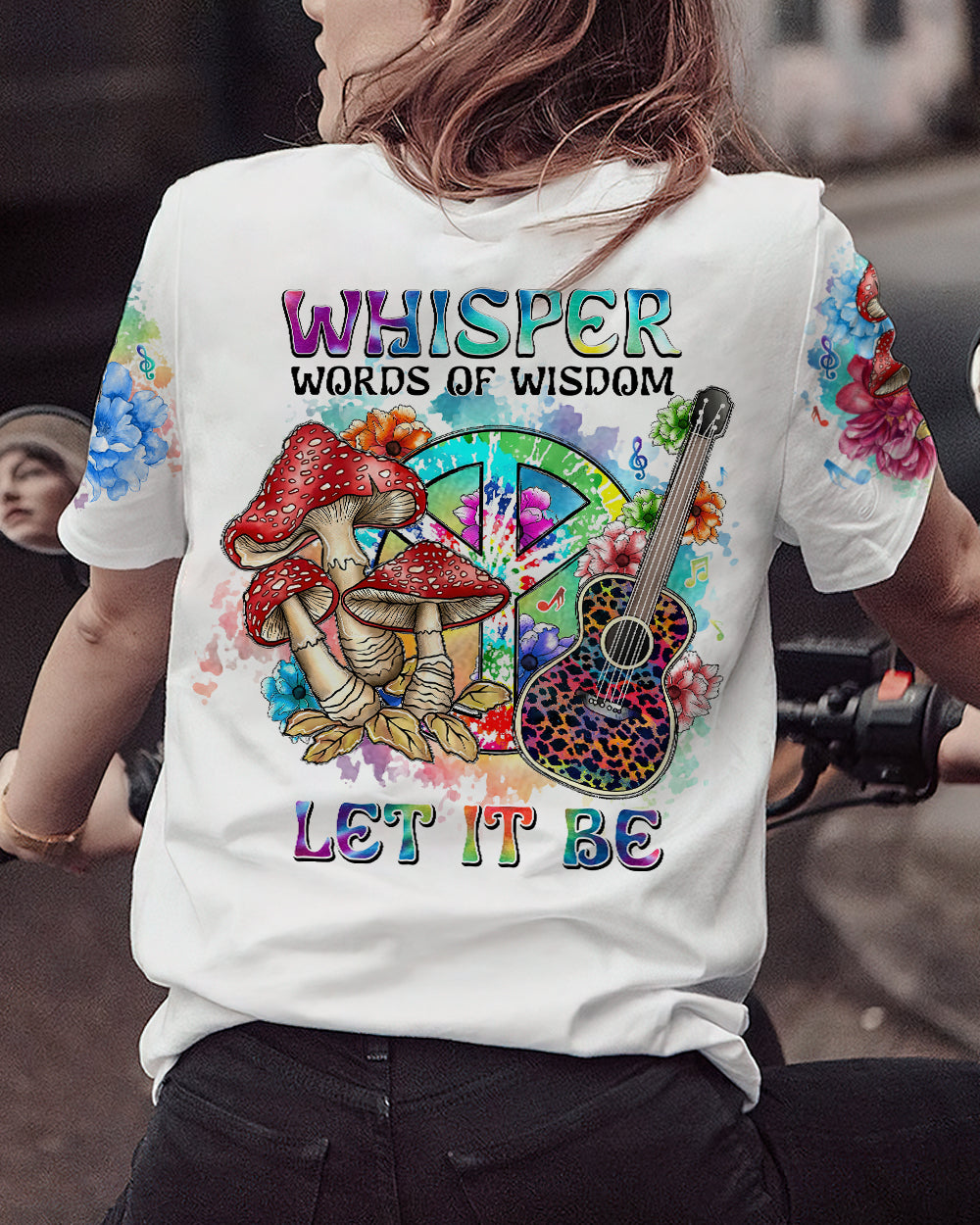 WHISPER WORDS OF WISDOM LEOPARD GUITAR ALL OVER PRINT - TL0302231