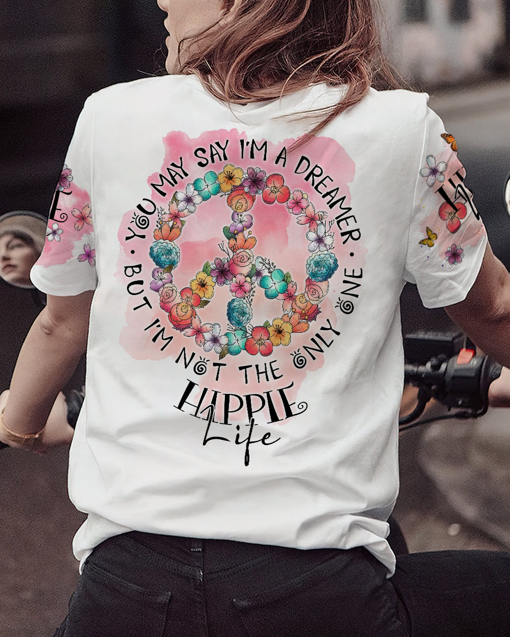 HIPPIE LIFE FLORAL ALL OVER PRINT - TL0502231