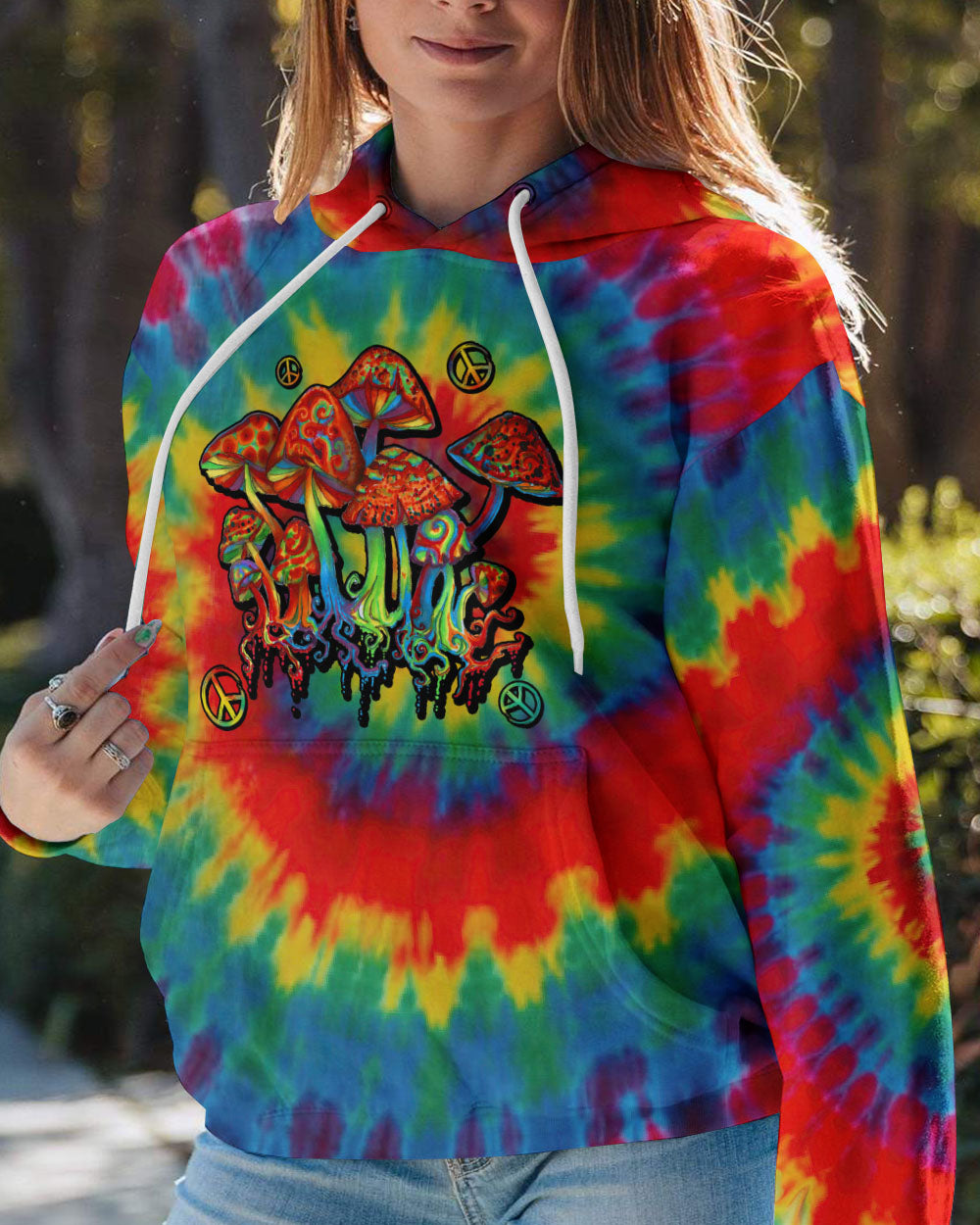 EAT MUSHROOMS SEE THE UNIVERSE ALL OVER PRINT - TLTW0203237
