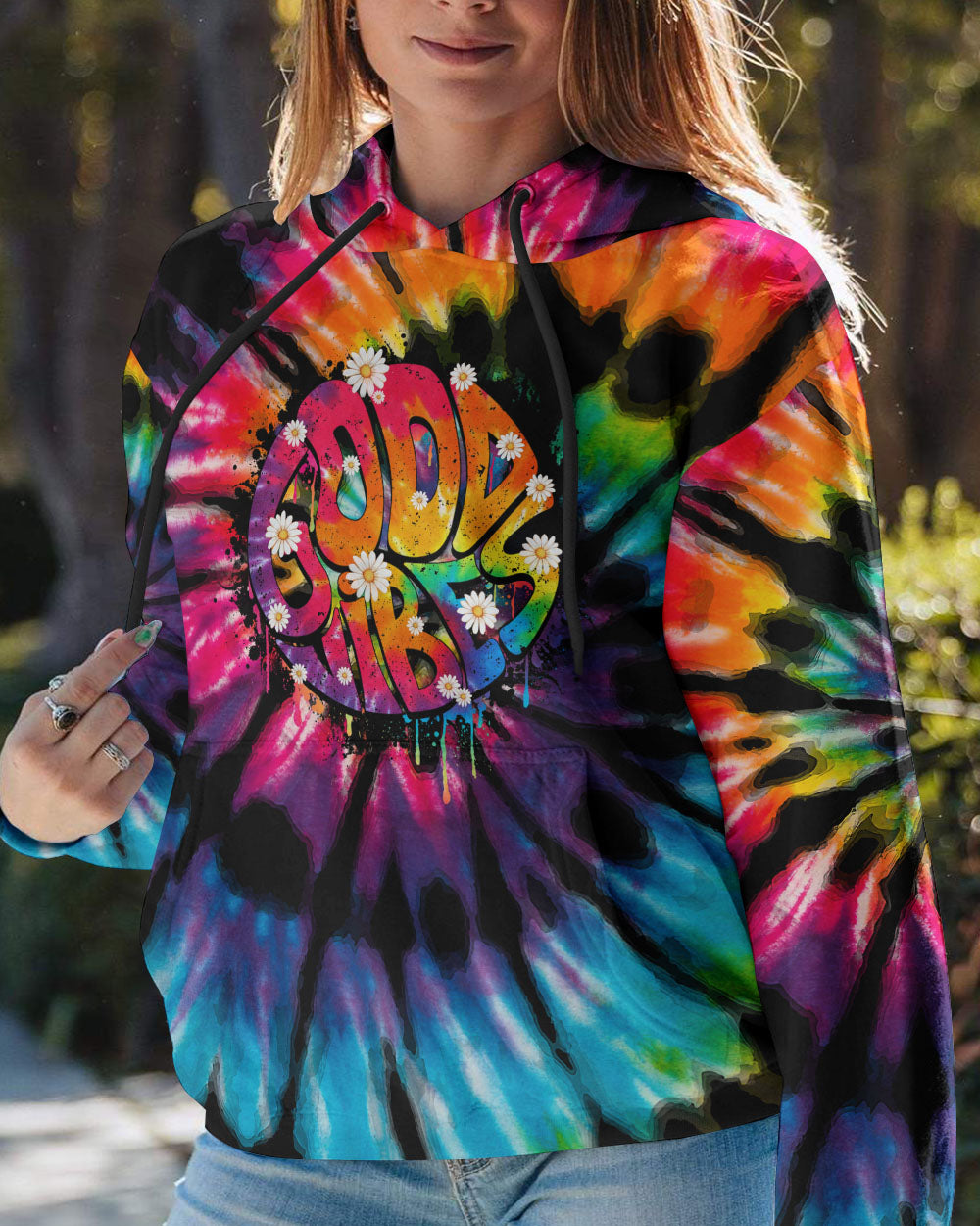 GOOD VIBES TIE DYE ALL OVER PRINT - TYTM1102231