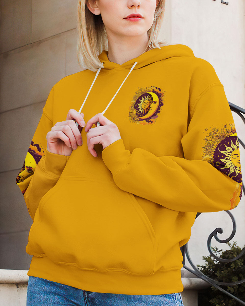 LIVE BY THE SUN YELLOW ALL OVER PRINT - TYTW1103235