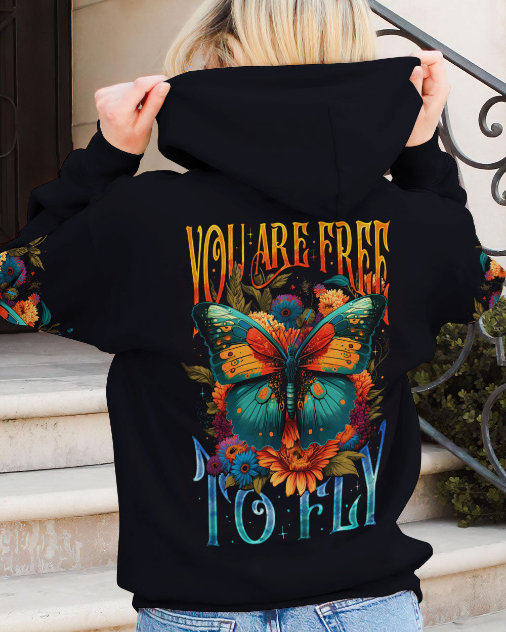 YOU ARE FREE TO FLY ALL OVER PRINT - TY1703231