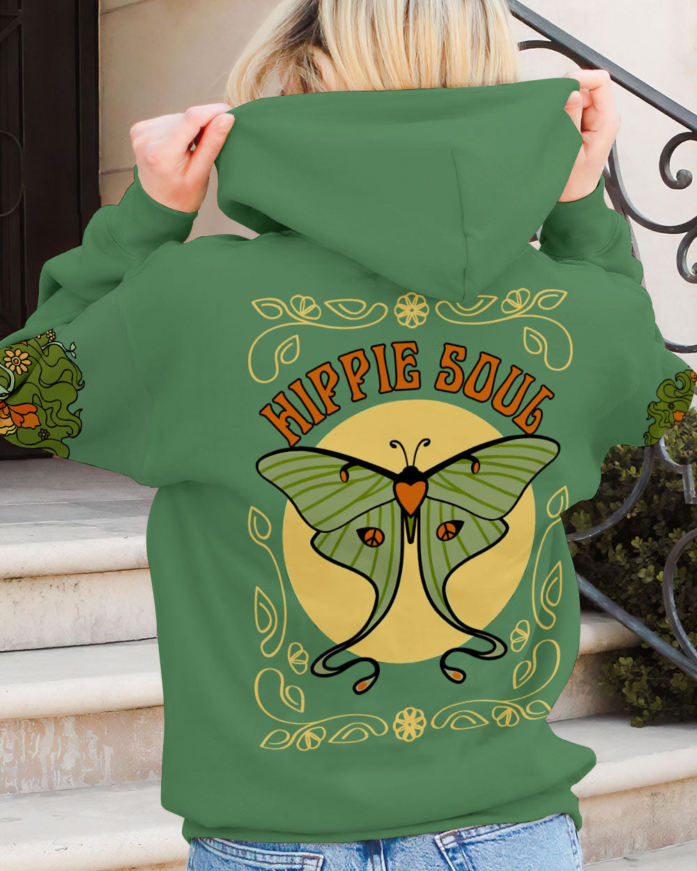 FLOWER CHILD HIPPIE SOUL ALL OVER PRINT - YHLN2102233