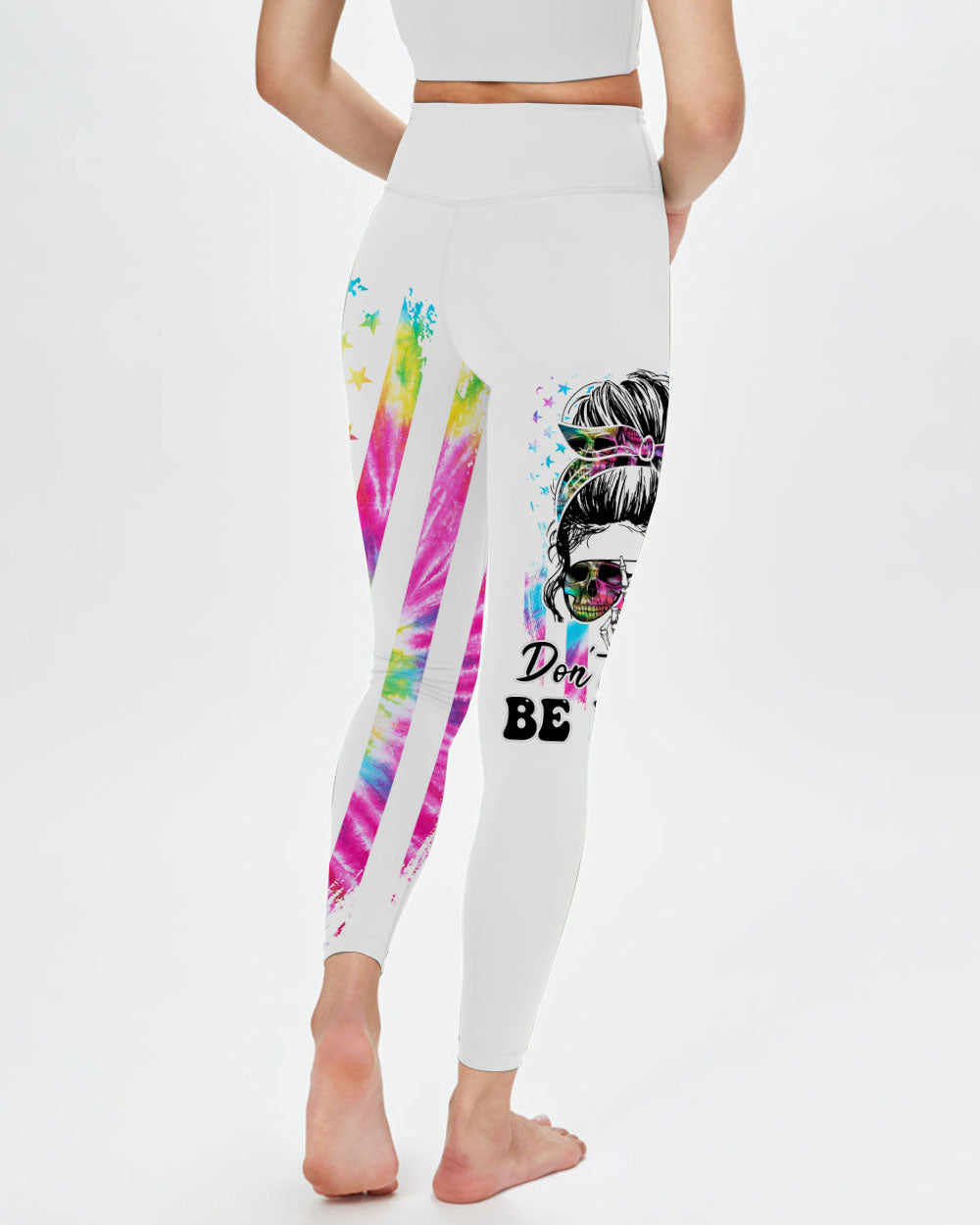 DON'T WORRY BE HIPPIE TIE DYE ALL OVER PRINT - TA0802231