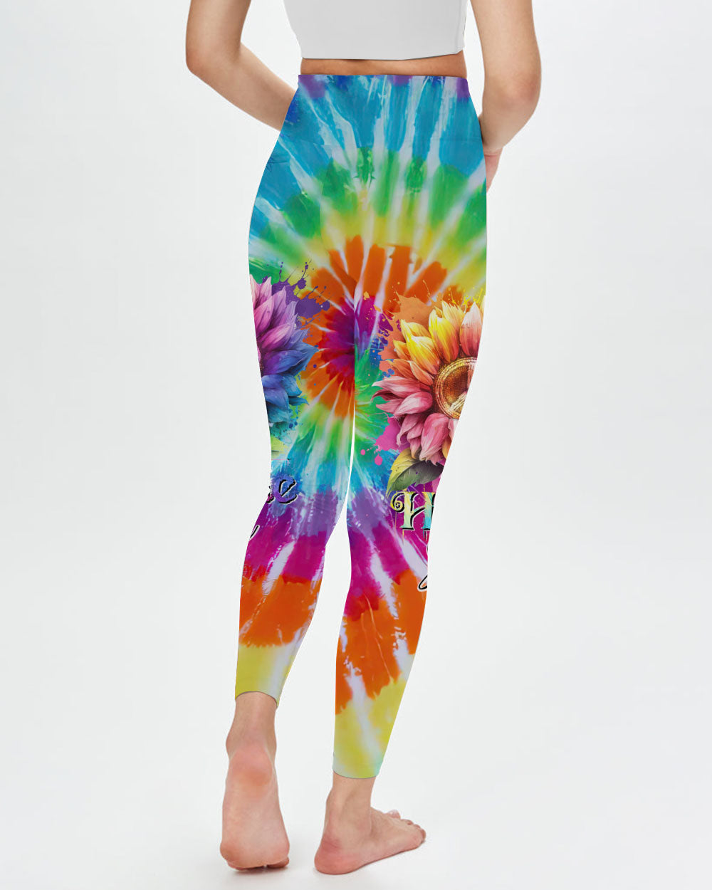 HIPPIE SOUL SUNFLOWER TIE DYE ALL OVER PRINT - TY1102231