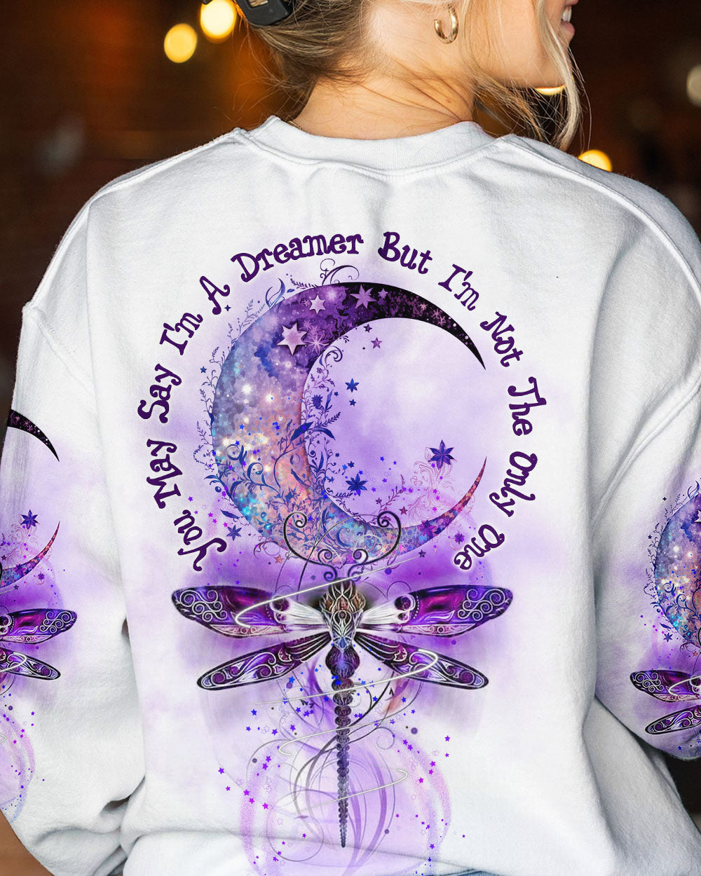 YOU MAY SAY I'M A DREAMER ALL OVER PRINT - YHLN1302233