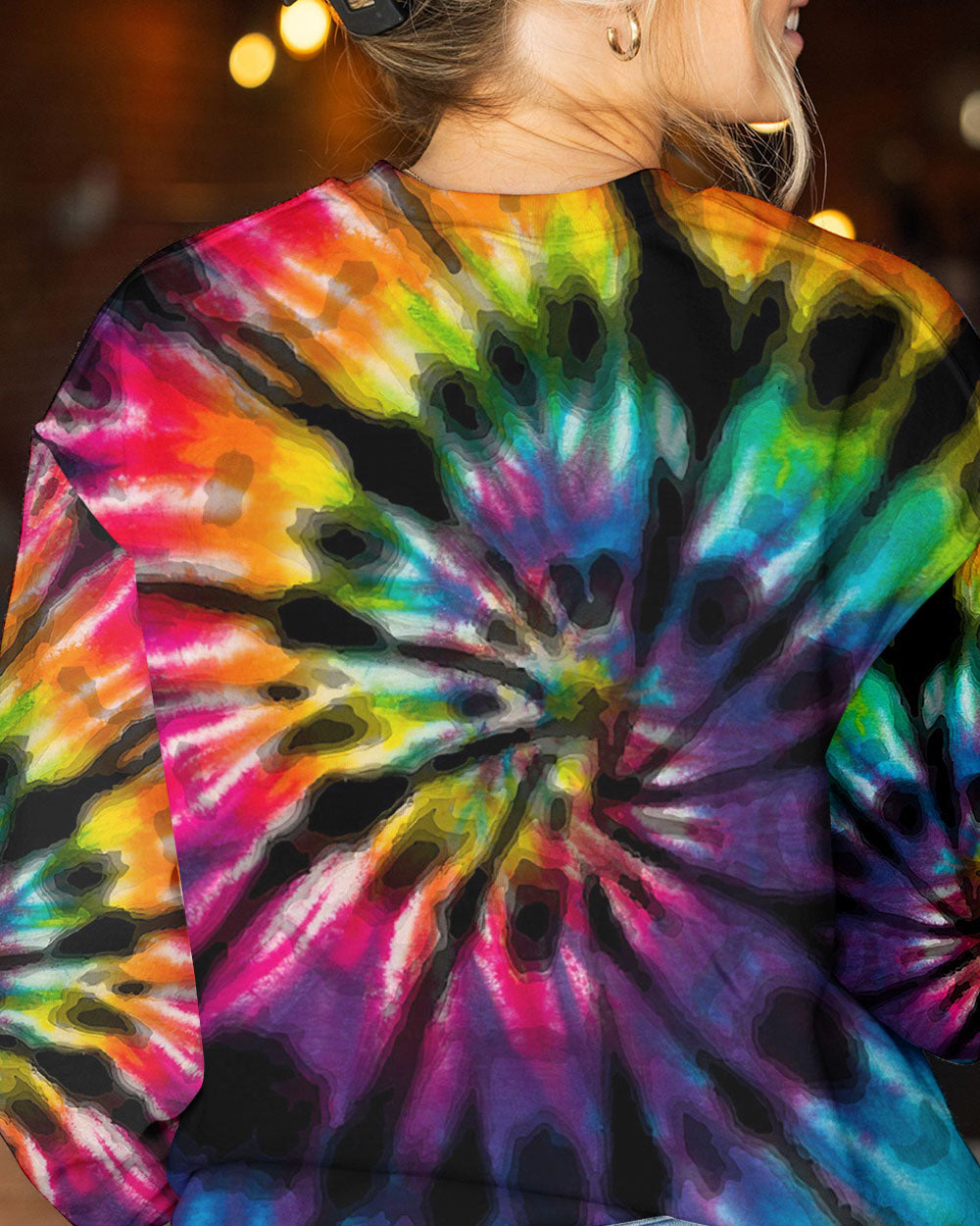HIPPIE PEACE LOVE TIE DYE ALL OVER PRINT - TYTM2102231