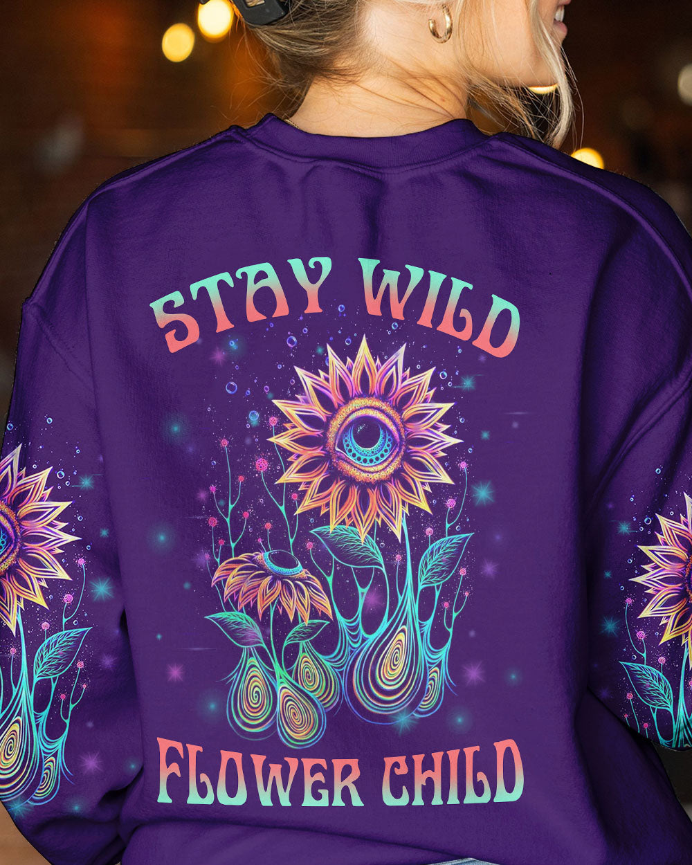 STAY WILD FLOWER CHILD ALL OVER PRINT - YHLN1003234