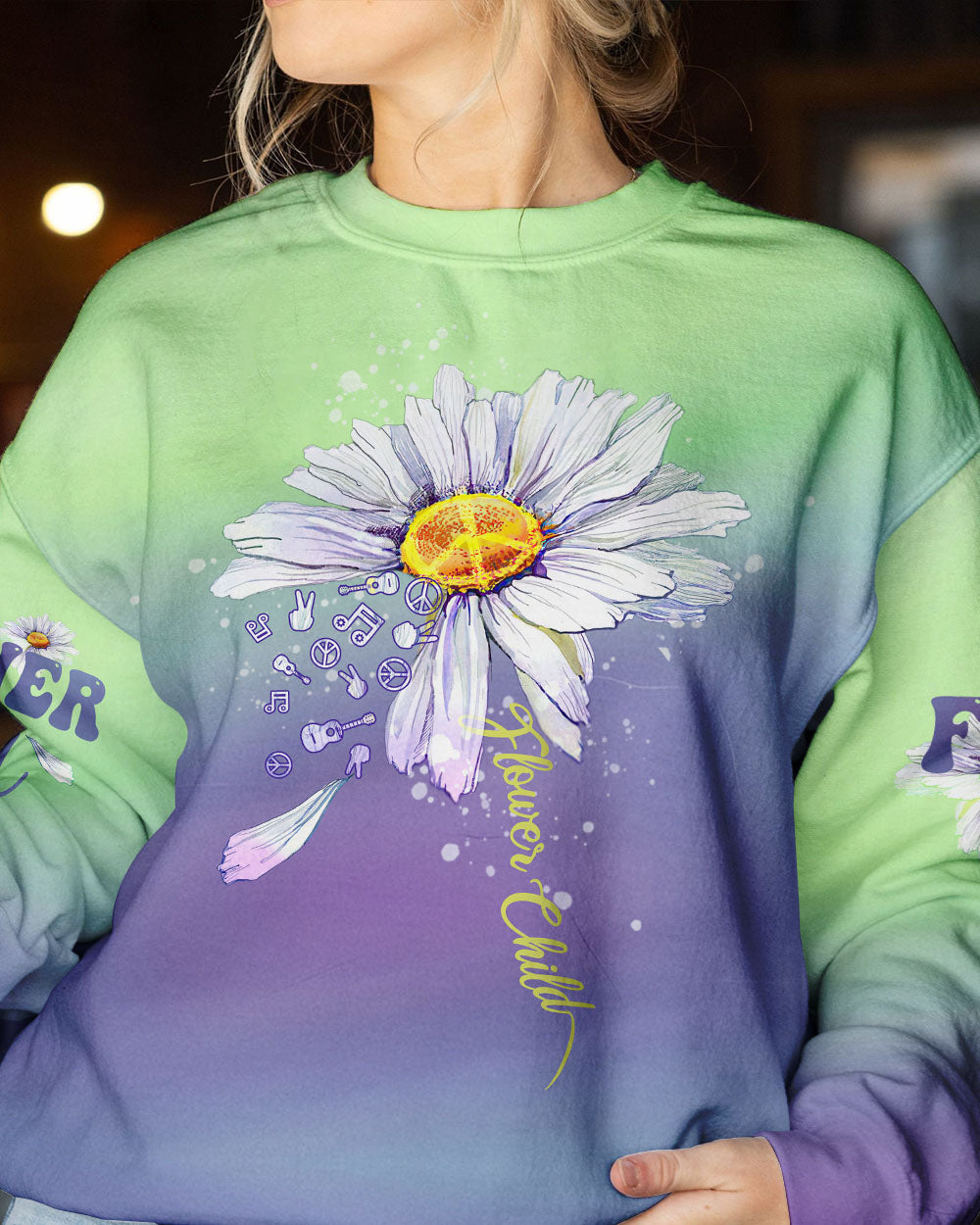FLOWER CHILD ALL OVER PRINT - TLTW0303232