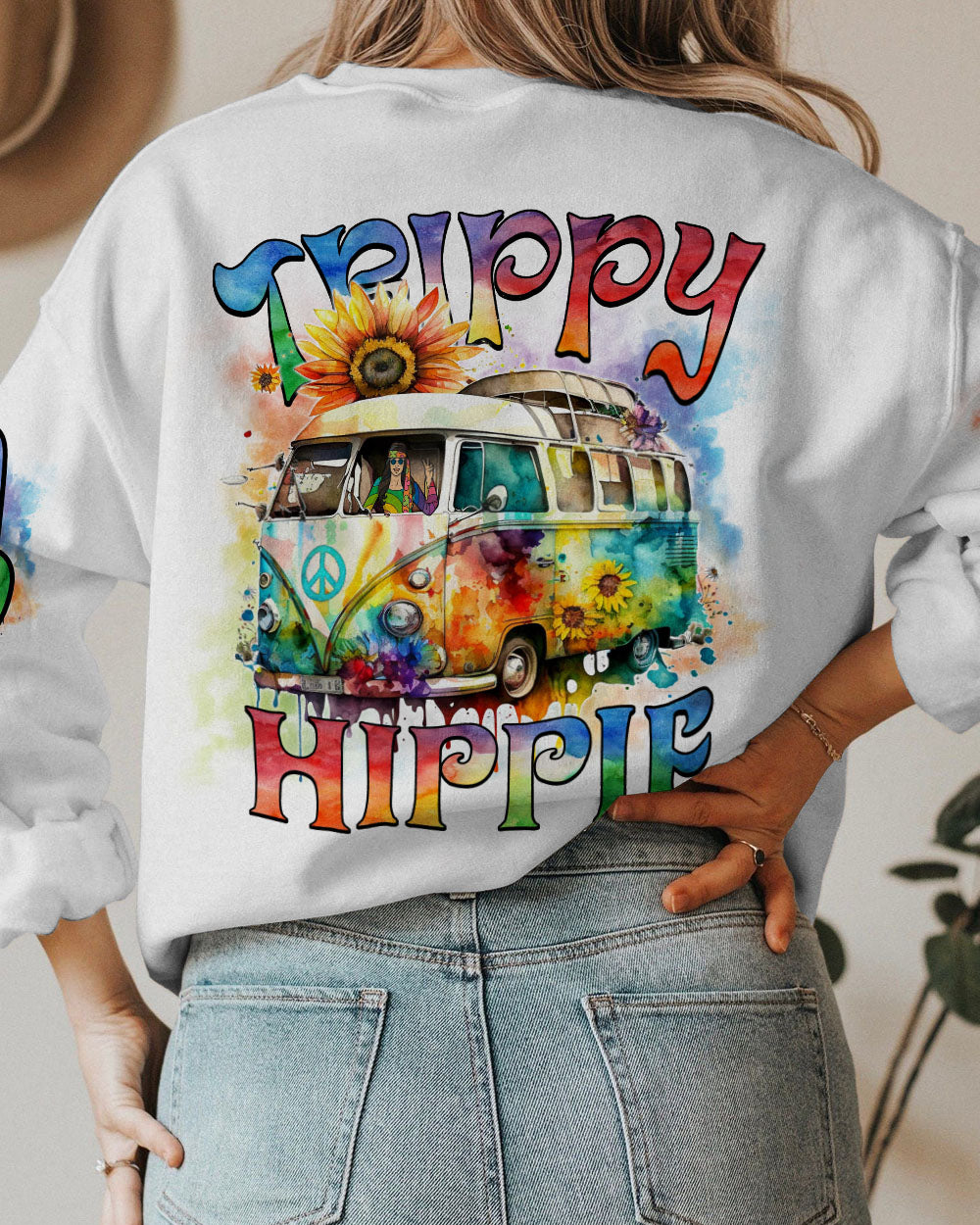 TRIPPY HIPPIE ALL OVER PRINT - TYTM1702232