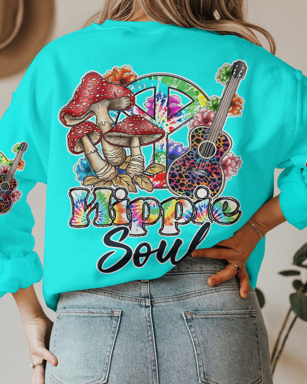 HIPPIE SOUL GUITAR ALL OVER PRINT - TLNO0303231