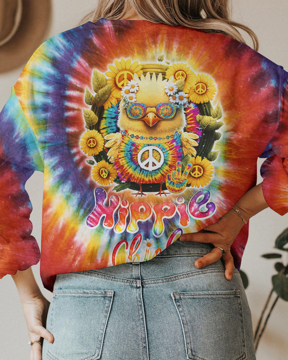 HIPPIE CHICK ALL OVER PRINT - TY1502232