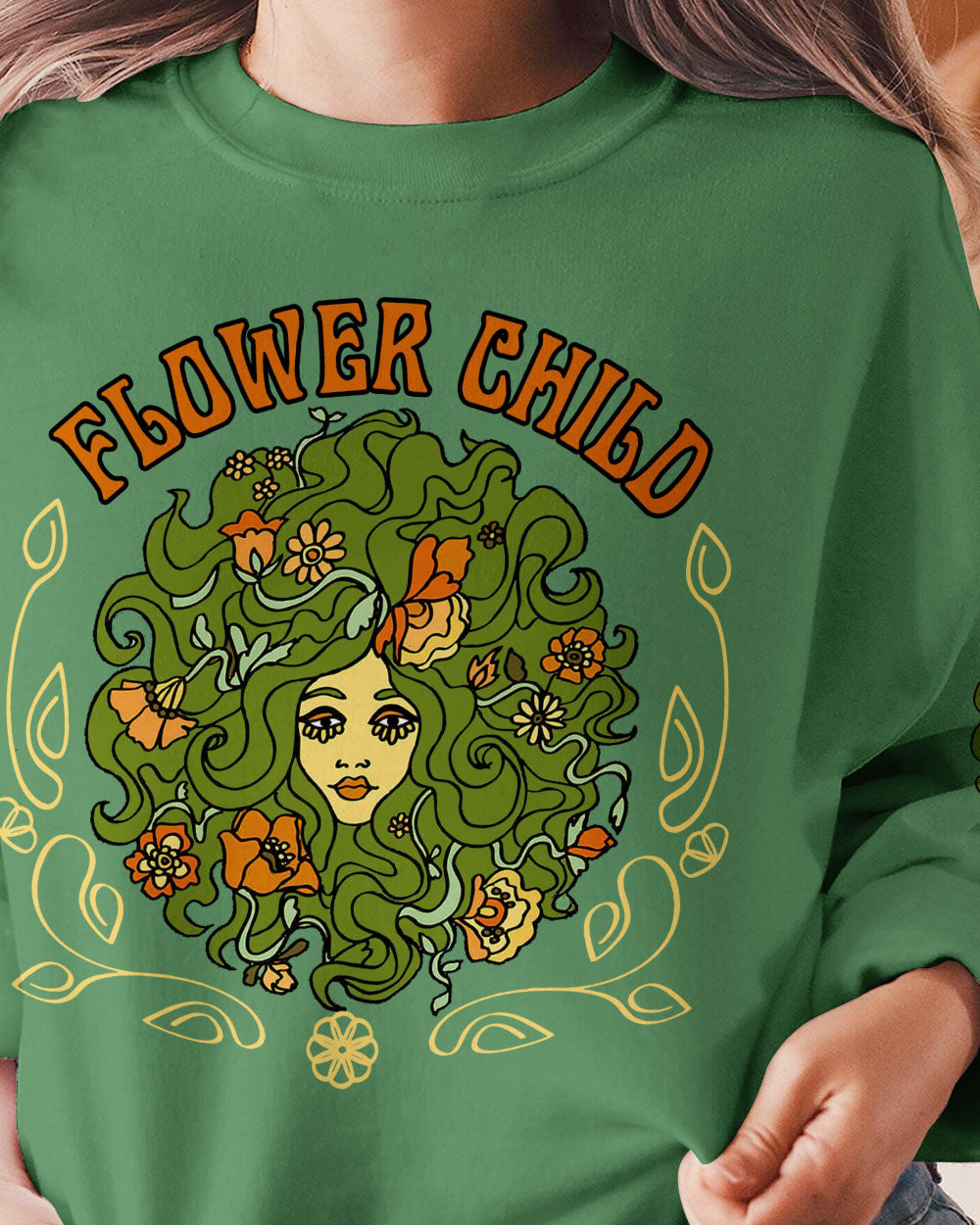 FLOWER CHILD HIPPIE SOUL ALL OVER PRINT - YHLN2102233