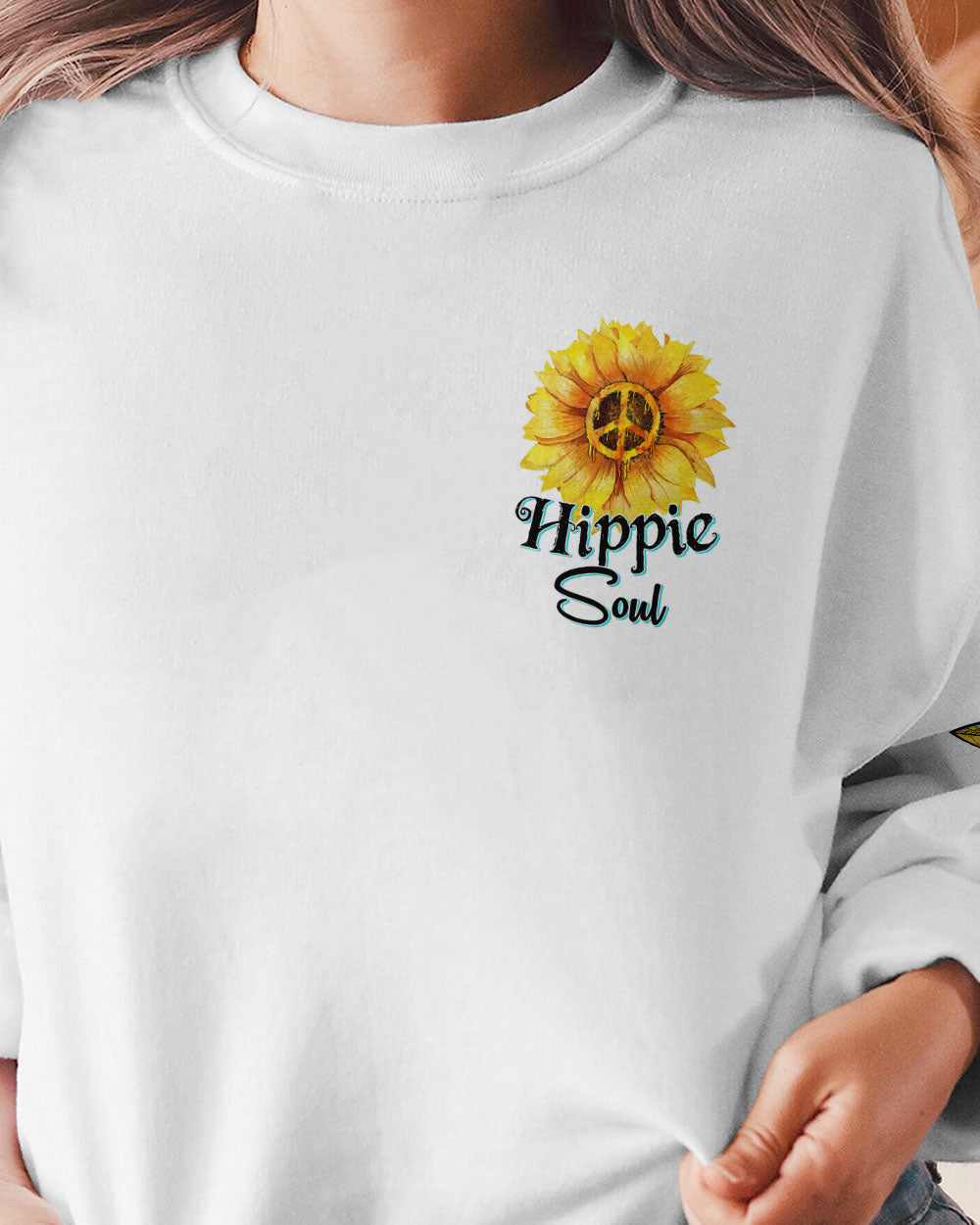 HIPPIE SOUL SUNFLOWER ARROW ALL OVER PRINT - TYTM2202232