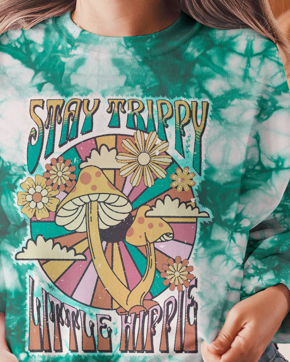 STAY TRIPPY LITTLE HIPPIE ALL OVER PRINT - TY2502231