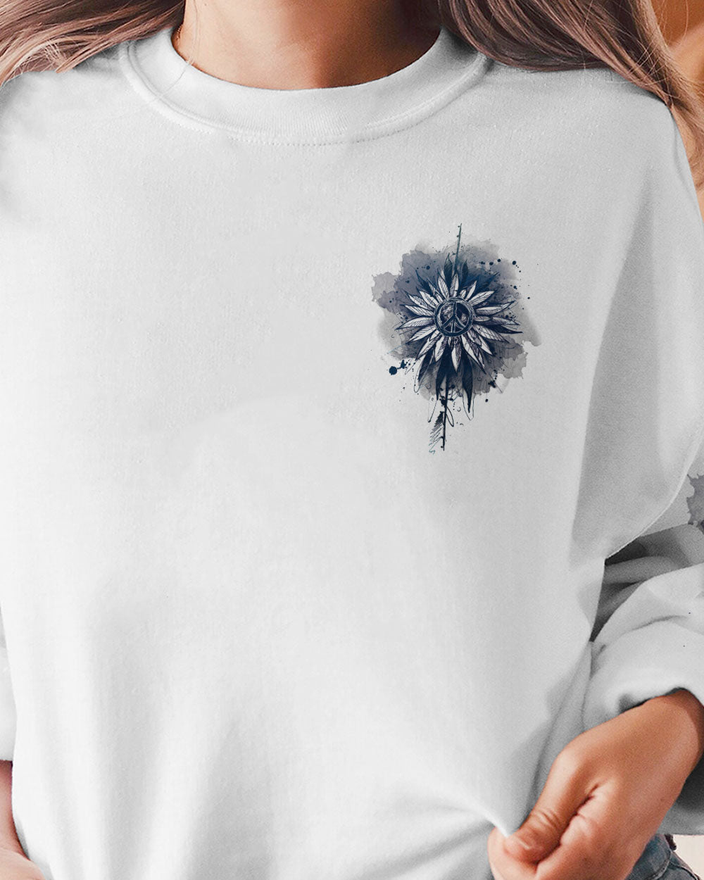 FLOWER CHILD SUNFLOWER ALL OVER PRINT - TA2002231