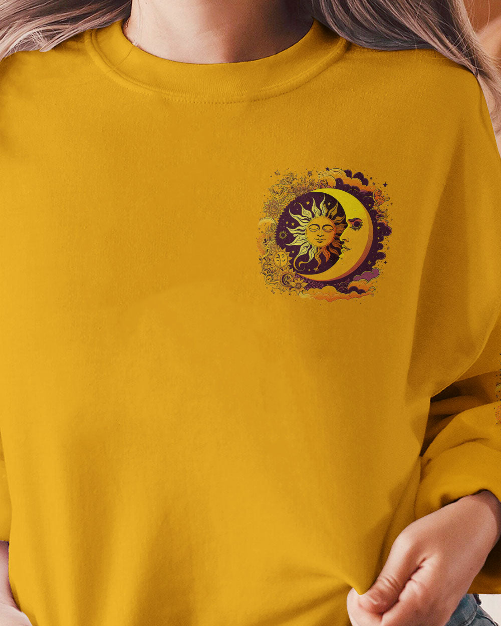 LIVE BY THE SUN YELLOW ALL OVER PRINT - TYTW1103235