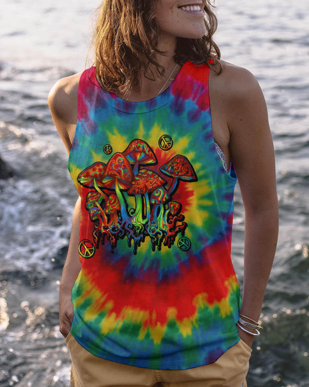 EAT MUSHROOMS SEE THE UNIVERSE ALL OVER PRINT - TLTW0203237
