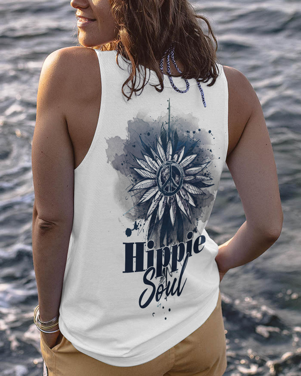 HIPPIE SOUL SUNFLOWER ALL OVER PRINT - TA31012310