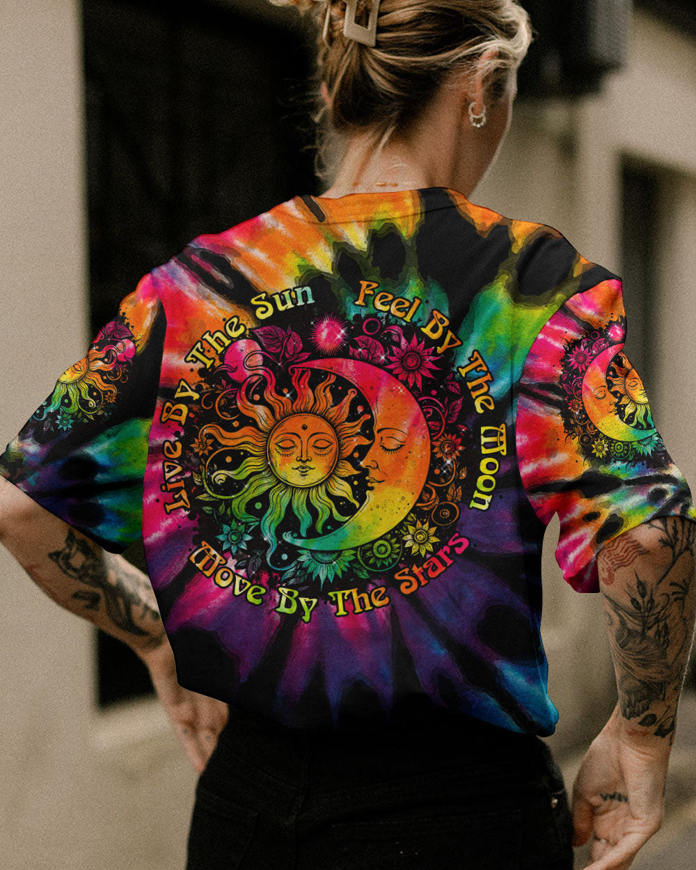 LIVE BY THE SUN TIE DYE ALL OVER PRINT - TYTM1503233