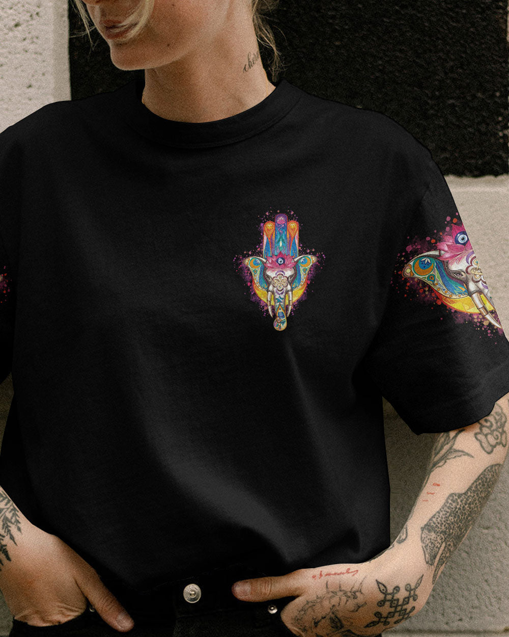 LET NO SADNESS COME TO THIS HEART ALL OVER PRINT - TA0602231