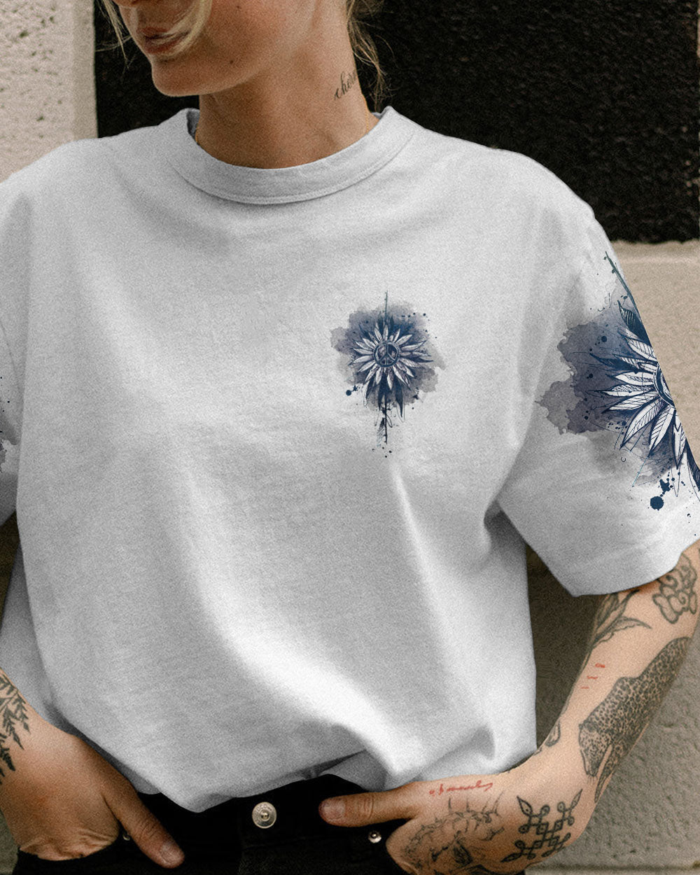 HIPPIE SOUL SUNFLOWER ALL OVER PRINT - TA31012310