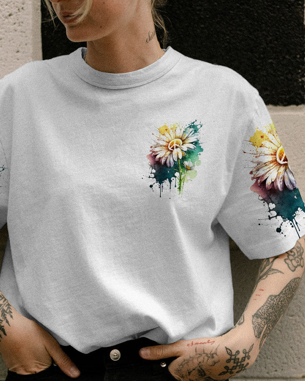 HIPPIE SOUL DAISY ALL OVER PRINT - TA2402232