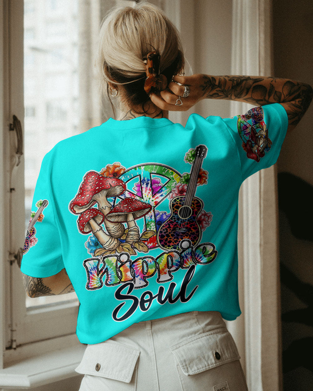 HIPPIE SOUL GUITAR ALL OVER PRINT - TLNO0303231
