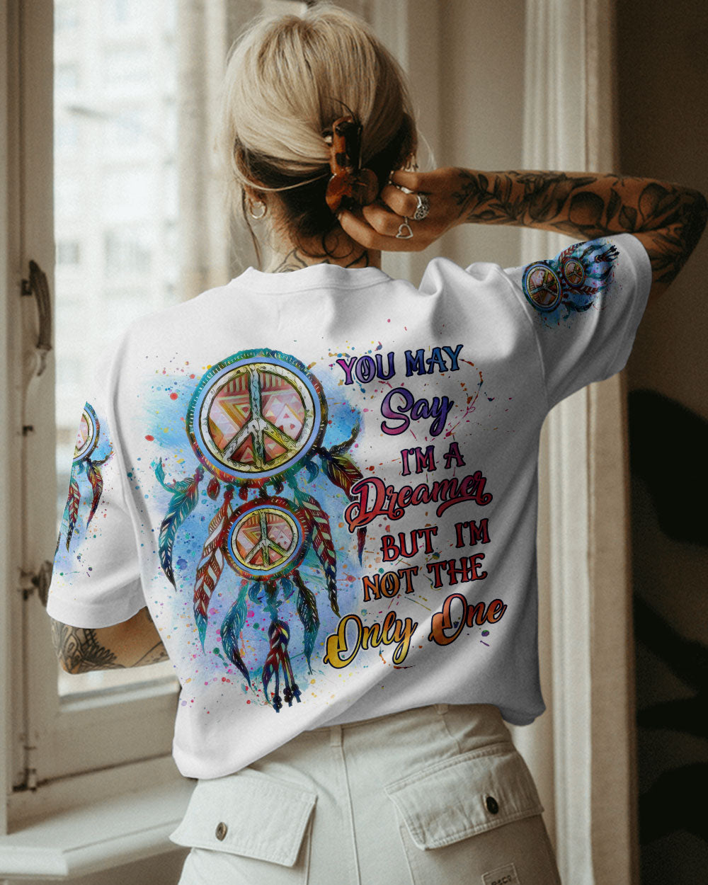 YOU MAY SAY I'M A DREAMER ALL OVER PRINT - YHLN0702232